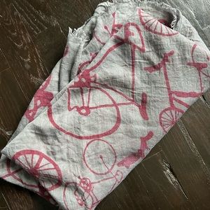 Bicycle 🚲 print scarf